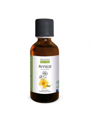 Image de Arnica Bio - Macérât huileux d'Arnica montana 50 ml - Propos Nature depuis Macérats végétaux en bouteilles