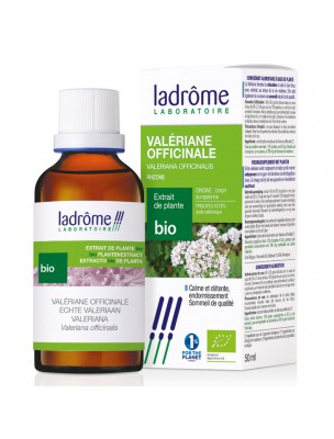 Image de Valériane officinale Bio - Stress et Sommeil Teinture-mère Valeriana officinalis 50 ml - Ladrôme depuis louis-herboristerie