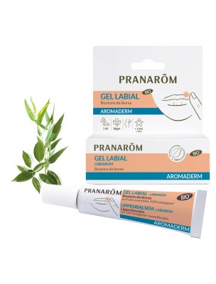 Image de Labiarom Labial Gel - Aromaderm Labial Gel 5 ml - Pranarôm depuis New Herbalist products