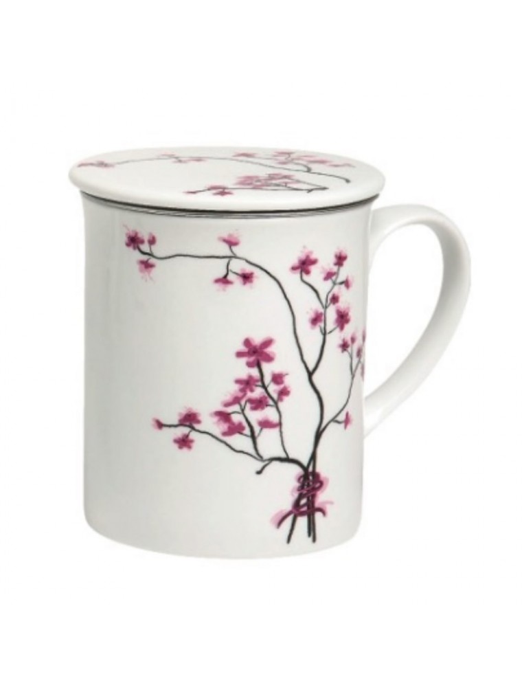 Image principale de la modale pour Tisanière Cherry Blossom 3 pièces en Porcelaine 300 ml