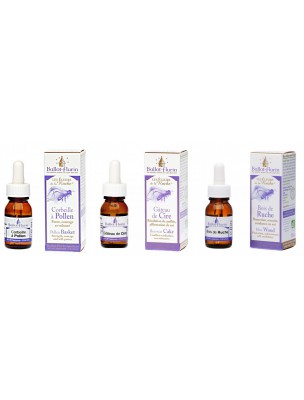 Image de Elixirs de la Ruche Bio - S'affirmer, résoudre les conflits - Les Coffrets de l'Herboriste depuis L'Apithérapie, Bienfaits des produits de la ruche