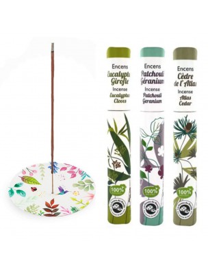 Image de Plant incense - Les Coffrets de l'Herboriste depuis Relaxing and fragrant incense sets