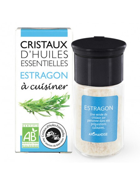 Estragon Bio - Cristaux d'huiles essentielles - 10g