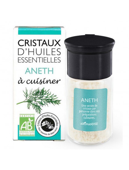 Achetez Aneth Bio - Cristaux d'huiles essentielles - 10g à l'herboristerie Louis Image principale de Aneth Bio - Cristaux d'huiles essentielles - 10g
