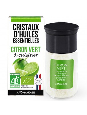 Image de Citron Vert Bio - Cristaux d'huiles essentielles - 10g depuis Cuisine naturelle : Produits naturels pour une cuisine saine