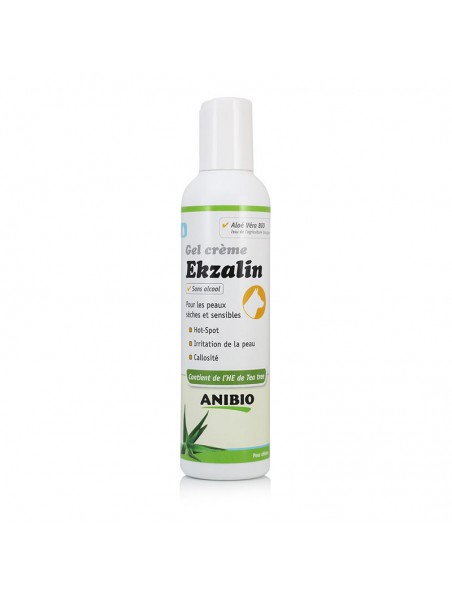 Achetez Ekzalin - Peaux sèches et sensibles des Chiens 200 ml - AniBio à l'herboristerie Louis Image principale de Ekzalin - Peaux sèches et sensibles des Chiens 200 ml - AniBio