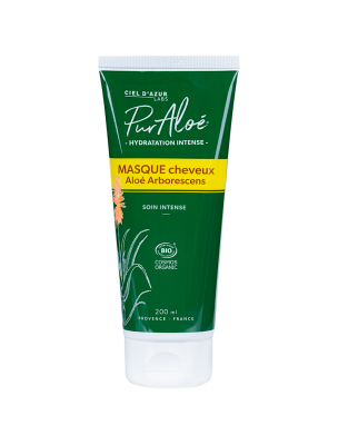 Image de Masque Cheveux à l'Aloe arborescens Bio - Soin Intense 200 ml - Puraloe depuis Masque Capillaire Biotonic - Bioflore