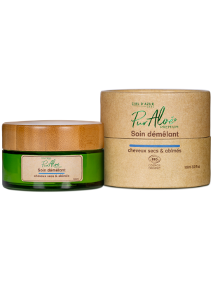 Image de Soin Démêlant Aloe Premium Bio - Cheveux Secs et Abîmés 100 ml - Puraloe depuis Résultats de recherche pour "Organic Aloe Ve"