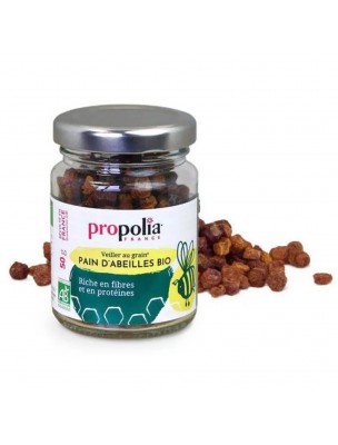 Image de Pain d'Abeilles Bio - Fibres et Protéines 50g - Propolia via Poudre Siccative Bio Propolia