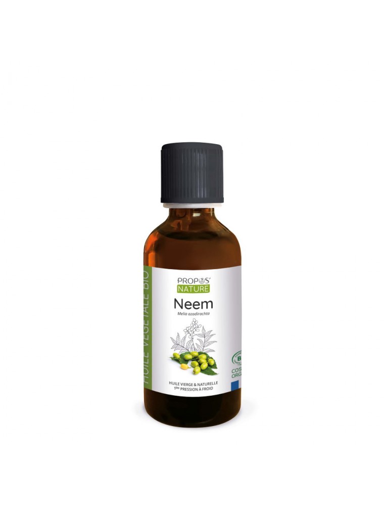 Image principale de la modale pour Neem Bio - Huile végétale de Melia azadirachta 50 ml - Propos Nature