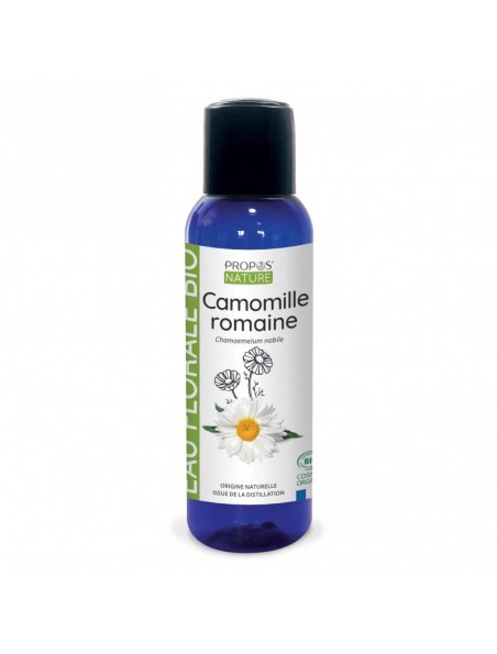 Image principale de Camomille romaine Bio - Hydrolat de Anthemis nobilis 100 ml - Propos Nature