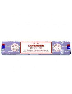 Image de Lavande - Encens indien 15 g - Satya depuis Achetez les produits Satya à l'herboristerie Louis