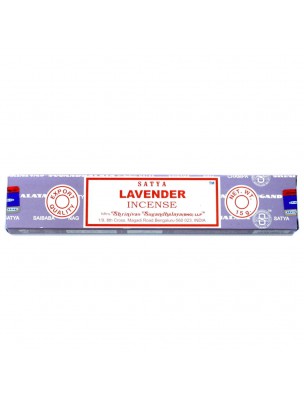 Image de Lavande - Encens indien 15 g - Satya depuis Découvrez notre sélection d'encens pour une ambiance zen | Phytothérapie & Herboristerie (3)