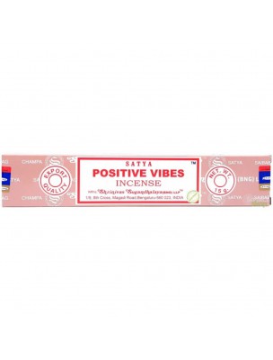 Image de Positive Vibes - Encens indien 15 g - Satya depuis Achetez les produits Satya à l'herboristerie Louis