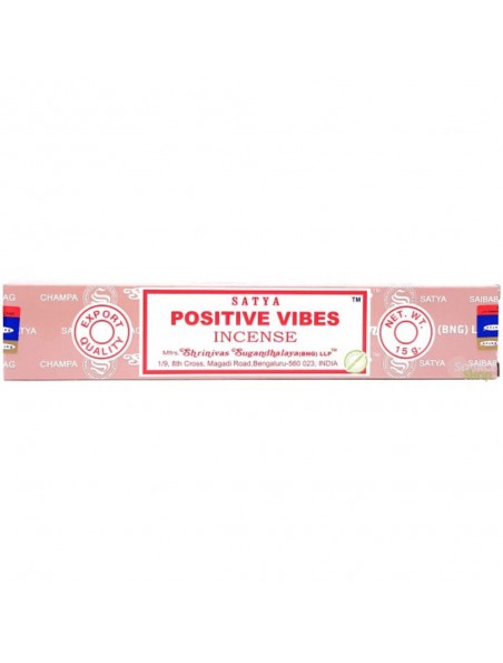 Positive Vibes - Encens indien 15 g - Satya