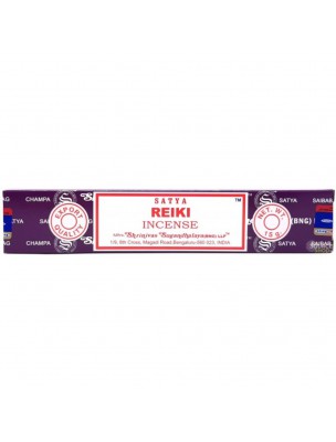 Image de Reiki - Encens indien 15 g - Satya via Sauge Blanche - Encens indien 15 g - Satya Herboristerie