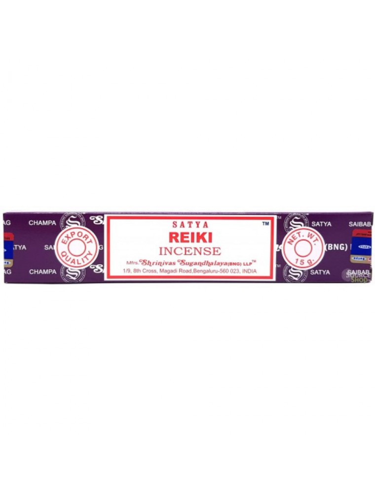 Reiki - Encens indien 15 g - Satya