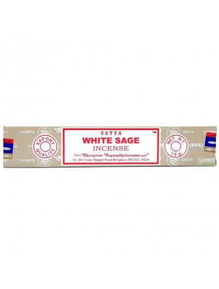 Image principale de Sauge Blanche - Encens indien 15 g - Satya