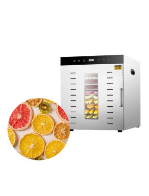 Image de Déshydrateur Inox 1000 W 10 grilles 39x28.5 cm à commande digitale depuis Déshydrateurs électriques pour conserver les aliments et leurs apports