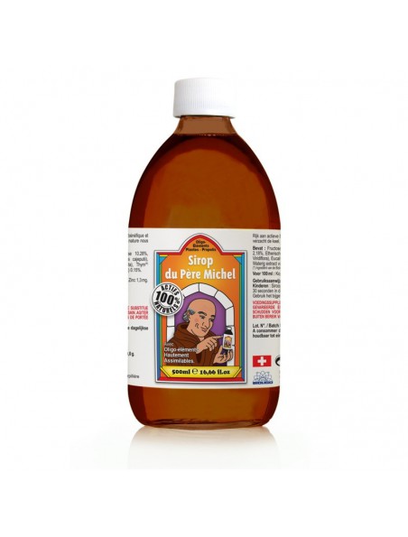 Image principale de Sirop du Père Michel - Tonus et Vitalité 500 ml - Bioligo