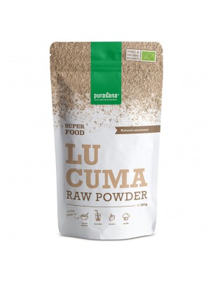 Image de Lucuma en poudre Bio - Phytonutriments et Vitamines B SuperFoods 200g - Purasana depuis Moringa Bio - Feuilles en poudre 150g - Tisane de Moringa oleifera