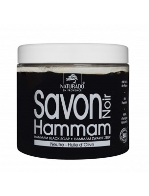 Image de Savon Noir Hammam Bio - Savon Neutre à l'Huile d'Olive 600g - Naturado depuis Savons naturels et bio pour prendre soin de votre peau - Phyto&Herb