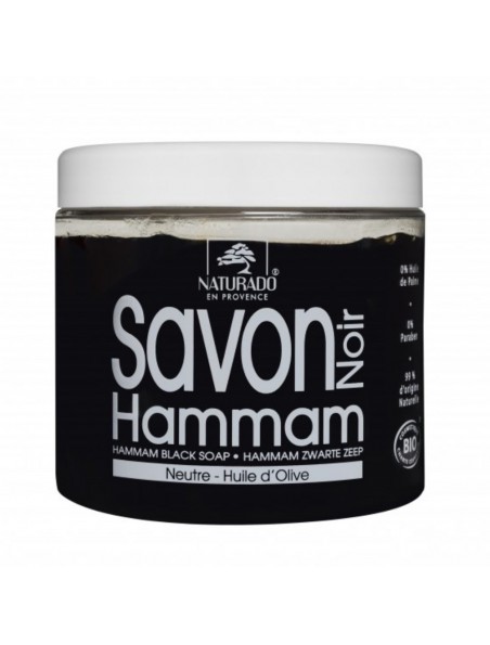 Achetez Savon Noir Hammam Bio - Savon Neutre à l'Huile d'Olive 600g - Naturado à l'herboristerie Louis Image principale de Savon Noir Hammam Bio - Savon Neutre à l'Huile d'Olive 600g - Naturado