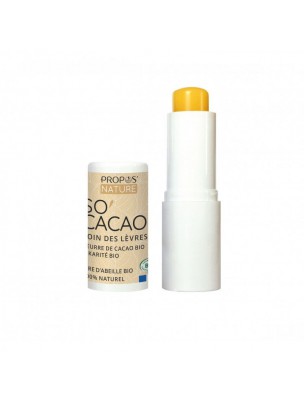 Image de So'Cacao Organic Lip Balm - Lip Care 4,5 g - Propos Nature depuis Regenerating and moisturizing lip balms