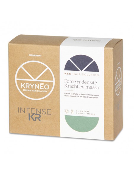 Intense Repair Homme Démarrage - Force et Densité 2 X 60 capsules - Krynéo Intense Repair Homme Démarrage - Force et Densité 2 X 60 capsules - Krynéo