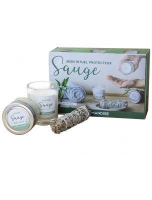 Image de My Sage Protective Ritual Set - Well-Being Set - Aromandise depuis The Herbalist's Boxes (2)