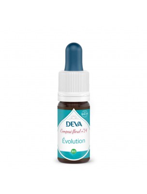 Image de Evolution Bio - Commitment, Letting go and Resolution Floral compound n°14 10 ml - Deva depuis Rescue de Bacha mixture of five solutions in case of emergency
