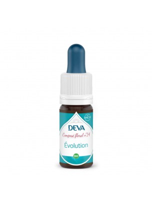 Image de Evolution Bio - Engagement, Lâcher-prise et Résolution Composé floral n°14 15 ml - Deva via Cayenne Bio - Volonté et Enthousiasme Elixir floral 15 ml - Deva