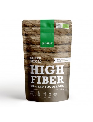 Image de High Fiber Mix 2.0 Bio - Transit SuperFoods 250g - Purasana depuis Super-Foods: Produits de phytothérapie et d'herboristerie en ligne