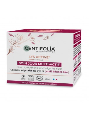 Image de Soin Jour Multi Actif Lys Active Bio - Soin du visage 50 ml - Centifolia via Sérum concentré Lys Active Bio - Centifolia