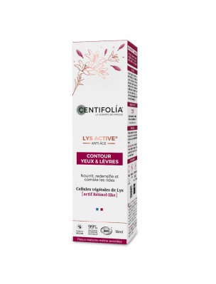 Image de Eye and Lip Contour Lys Active Bio - Facial Care 15 ml Centifolia depuis New Herbalist products