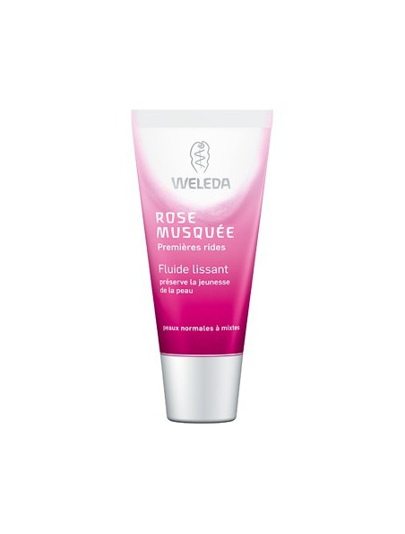 Image principale de Fluide lissant à la Rose musquée - Premières rides 30 ml - Weleda