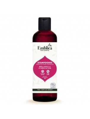 Image de Shampooing brillance et Hydratation Bio - Soin des Cheveux 250ml - Emblica via Baume Démêlant Bio - Soin des Cheveux Emblica