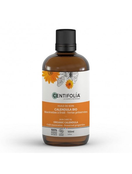 Achetez Calendula Bio - Huile de Soin 100 ml - Centifolia à l'herboristerie Louis Image principale de Calendula Bio - Huile de Soin 100 ml - Centifolia