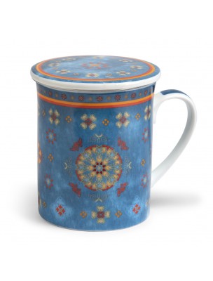Image de Tisanière Agadir 3 pièces en Porcelaine 300 ml depuis Théière en Fonte Iwachu Kanbin Noir Doré - 320 ml
