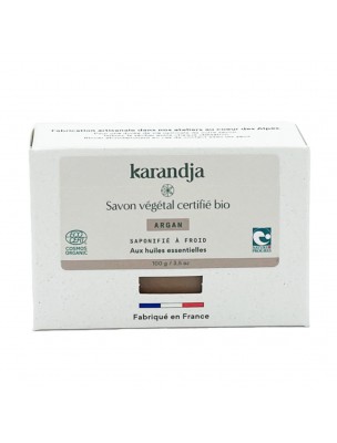 Image 62512 supplémentaire pour Savon Argan Bio - Savon Aux Huiles Essentielles 100g - Karandja