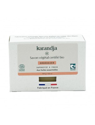 Image de Savon Argousier Bio - Savon Aux Huiles Essentielles 100g - Karandja via Achetez Savon Capra Bio - Savon au Lait de chèvre et Aux Huiles Essentielles 100g - Karandja