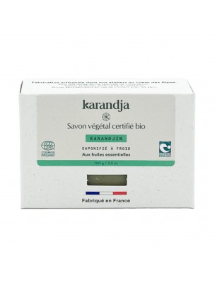 Image de Savon Karandjin Bio - Savon Aux Huiles Essentielles 100g - Karandja depuis louis-herboristerie