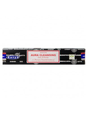 Image de Aura Cleansing - Encens indien 15 g - Satya depuis Commandez les produits Satya à l'herboristerie Louis