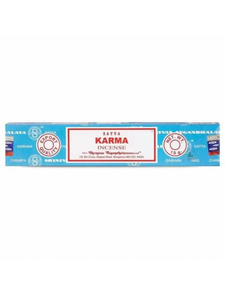 Achetez Aura Karma - Encens indien 15 g - Satya à l'herboristerie Louis Image principale de Aura Karma - Encens indien 15 g - Satya