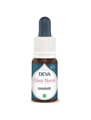 Image de Consoude Bio - Conscience corporelle et Vitalité Elixir floral 15 ml - Deva depuis Achetez les produits Deva à l'herboristerie Louis