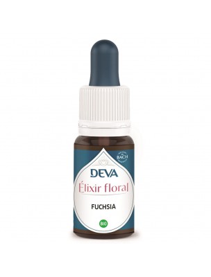 Image de Fuchsia Bio - Compréhension des émotions enfouies Elixir floral 15 ml - Deva depuis Achetez les produits Deva à l'herboristerie Louis