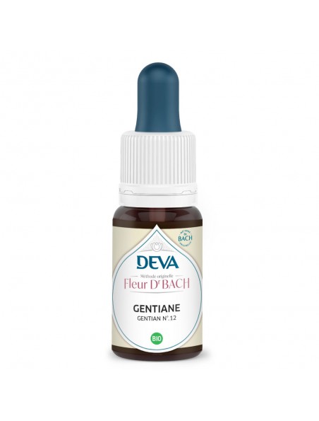 Achetez Gentiane Bio - Détermination et Persévérance Élixir Floral de Bach 15 ml - Deva à l'herboristerie Louis Image principale de Gentiane Bio - Détermination et Persévérance Élixir Floral de Bach 15 ml - Deva