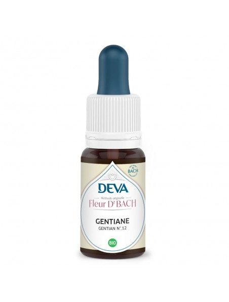 Image principale de Gentiane Bio - Détermination et Persévérance Élixir Floral de Bach 15 ml - Deva