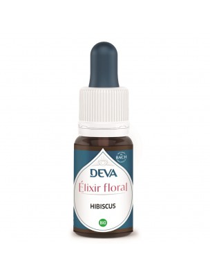 Image de Hibiscus Bio - Intégration de l'amour dans la sexualité Elixir floral 15 ml - Deva depuis Hot Shot Sex Booster XPower - Aphrodisiaque 3 unidoses 20 ml LaboPhyto