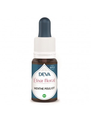 Image de Menthe pouliot Bio - Protection et Clarté mentale Elixir floral 15 ml - Deva depuis Achetez Idées Claires Bio - Tisane Emotion Deva